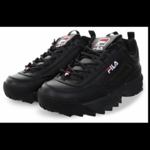FILA Disruptor Women’s Core Black Trainer Sneakers